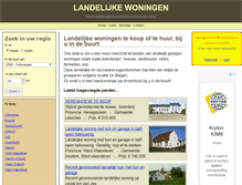 Tablet Screenshot of landelijke-woningen.be